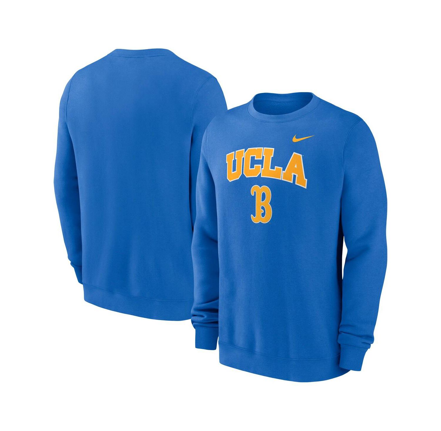 Men's Blue UCLA Bruins Arch Pullover Sweatshirt
