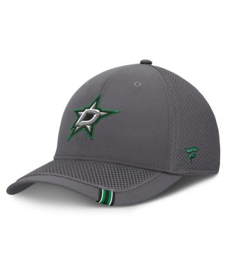 Fanatics - Men's Gray Dallas Stars Clincher Team Stripes Flex Hat