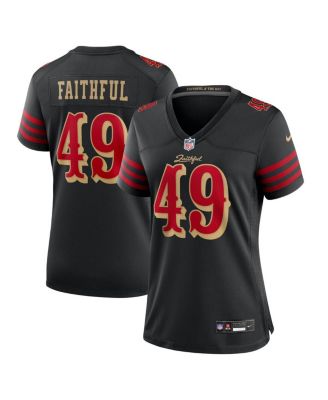 Nike - Women's The Faithful&nbsp;Black San Francisco 49ers 2025 Rivalries Collection Game Jersey