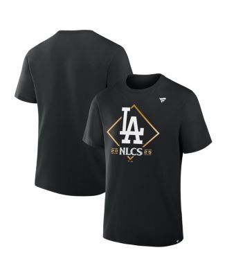 Fanatics - Men's Black Los Angeles Dodgers 2025 National League Division Series Champions Locker Room T-Shirt