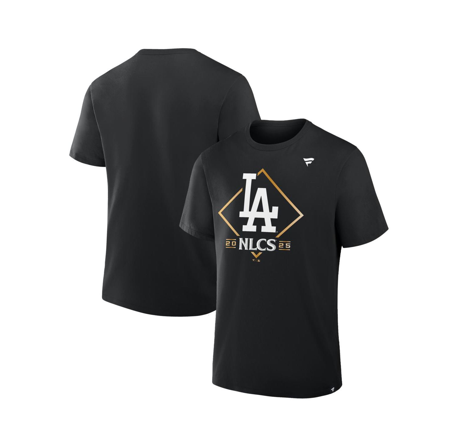 Men's Black Los Angeles Dodgers 2025 National League Division Series Champions Locker Room T-Shirt