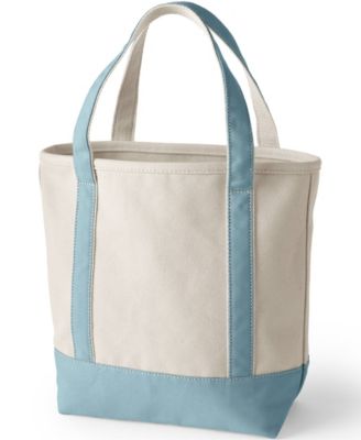 Medium 5 Pocket Open Top Canvas Tote Bag