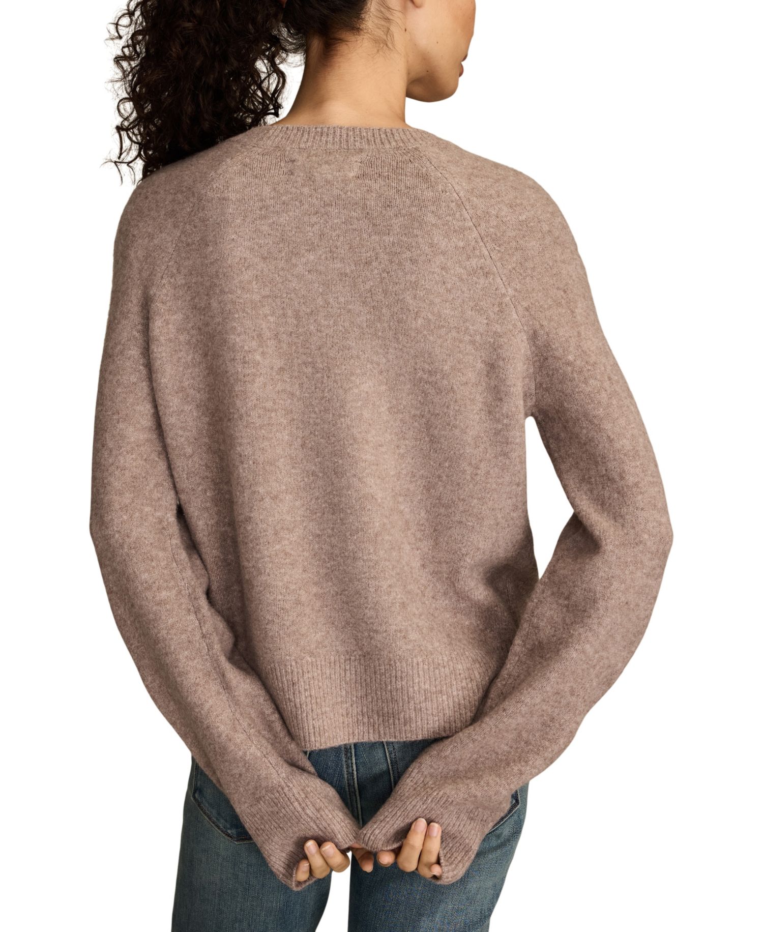 Women's Cloud Soft Pug Crew Neck Sweater