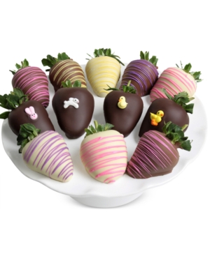 Chocolate Covered Company 12-pc. Easter Chocolate Covered Strawberries; $60