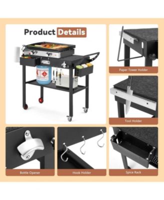 Outdoor Grill Table for Blackstone Griddles Stand