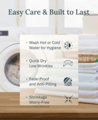 Certified Luxury 100% Egyptian Cotton Sheets, King Sheets For King Size Bed, 4 Piece Deep Pocket Bed Sheets Set