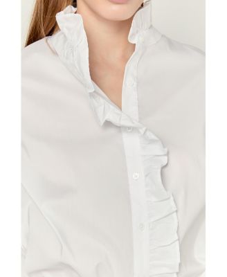 Women's Ruffled Shirt