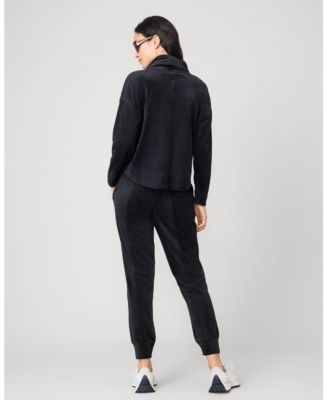 Women's Velour Cowlneck Jogger Set