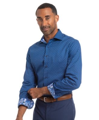 Men's Quad Circles Modern-Fit Shirt