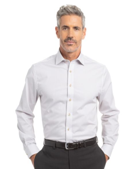 Мужская рубашка Nick Graham Jasmine Floral Modern-Fit, цвет: Белый