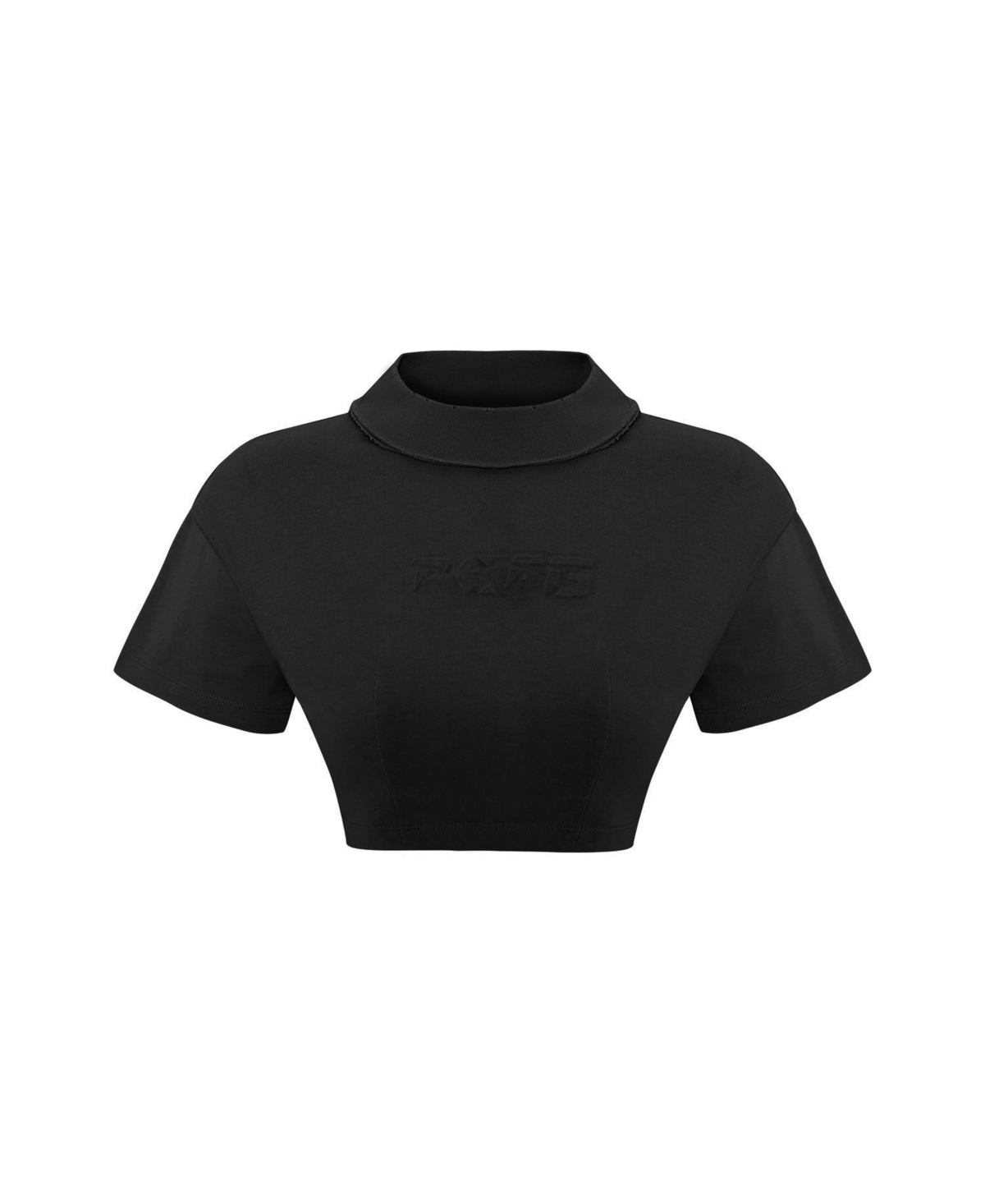 Pcfg Women's Destroyed Cropped Cotton Tee