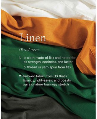 Plus Size Sayville Linen Drawstring Pant