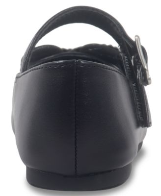 Toddler and Little Girls' Amy Petal Buckle Strap Dress Shoe