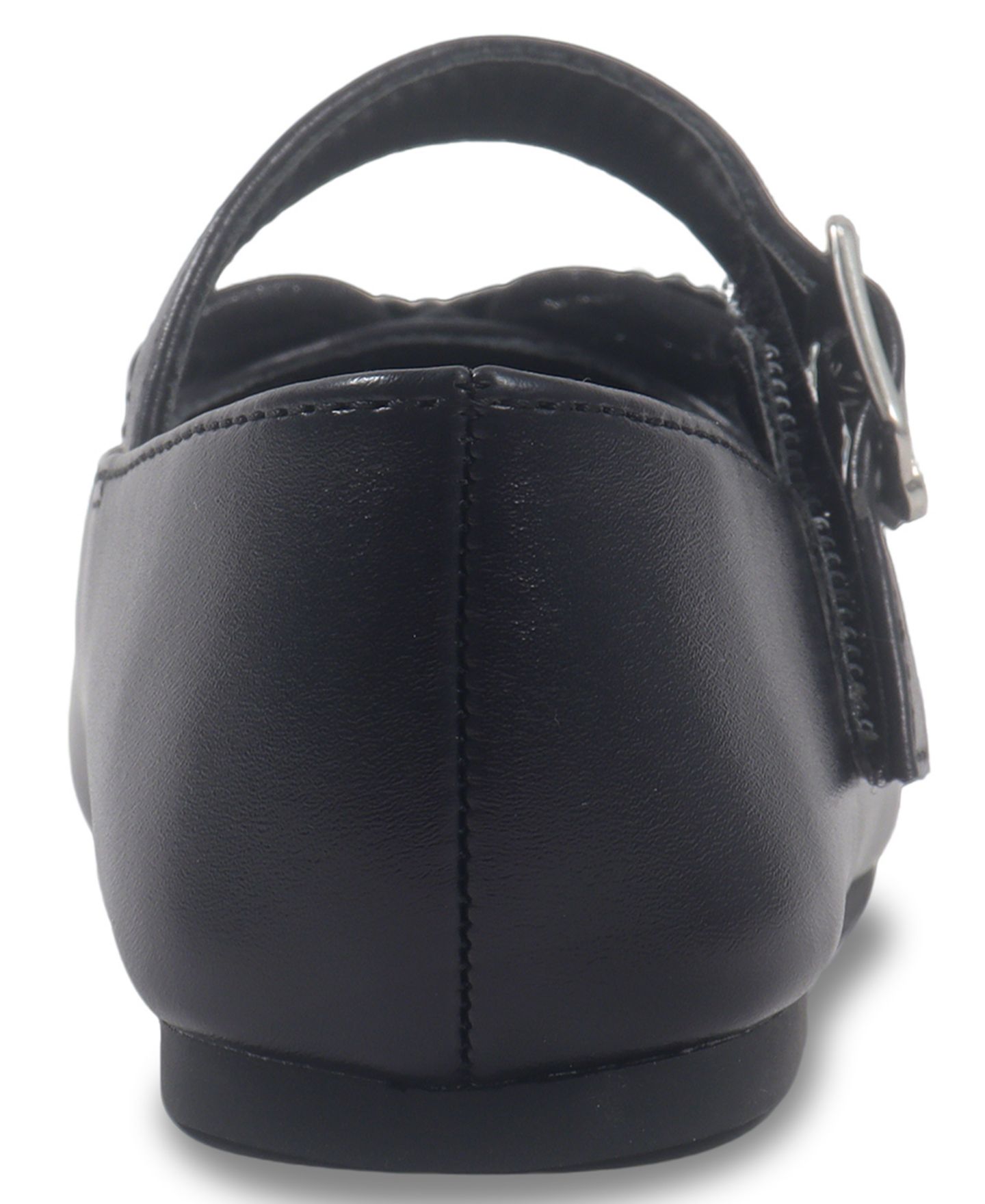 Туфли Jessica Simpson Amy Petal Buckle Strap Dress Shoe для девочек, цвет: Чёрный — фото 5