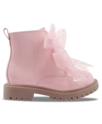 Toddler and Little Girls' Daria Double Bow Boots