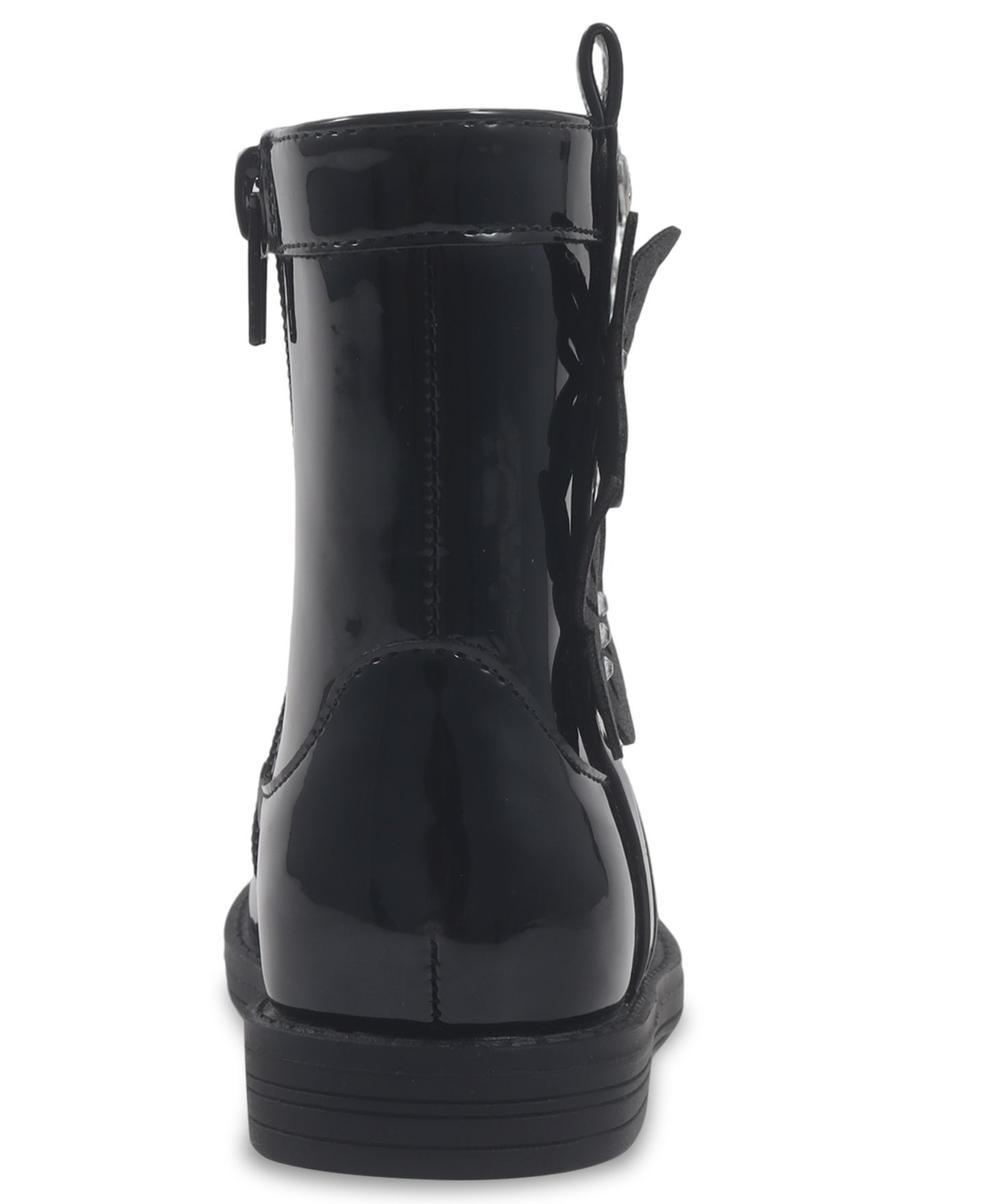 Ботинки Jessica Simpson Evie Ellis Zipper Boots для девочек, цвет: Чёрный — фото 4