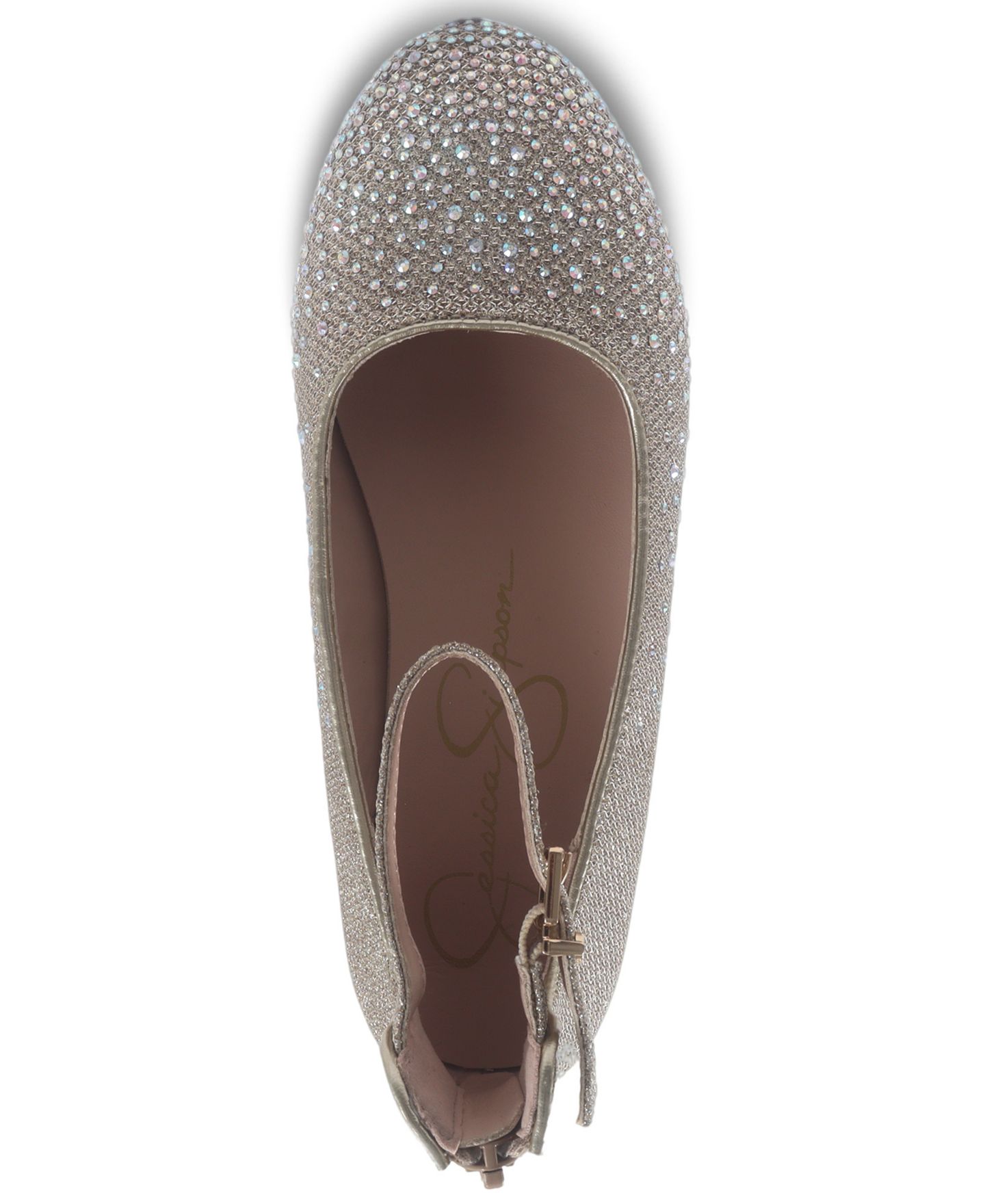 Обувь Jessica Simpson Amy Ethel Dress Shoe для девочек, цвет: Золотой — фото 5