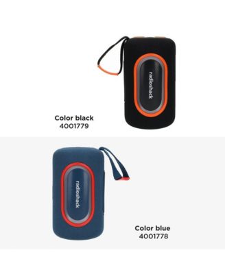 Bluetooth Speaker 20W IPX5 Black/Orange RGB 3600mAh