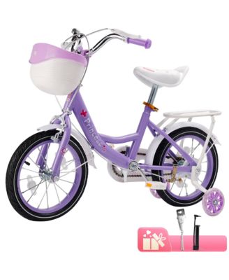 16-Inch Kids Bike for Ages 5-9 with Sparkling Training Wheels & Adjustable Design | Perfect Gift