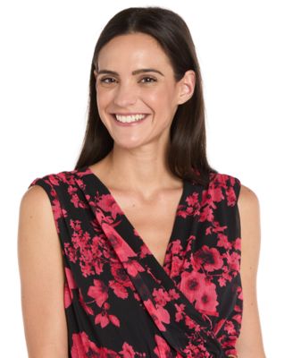 Women's Sleeveless Wrap Dress