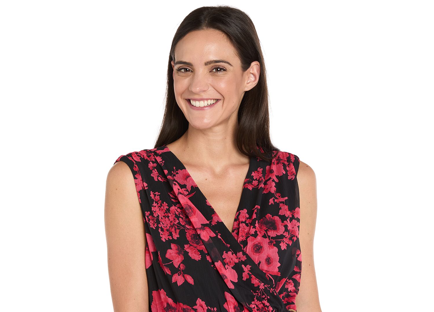 Women's Sleeveless Wrap Dress
