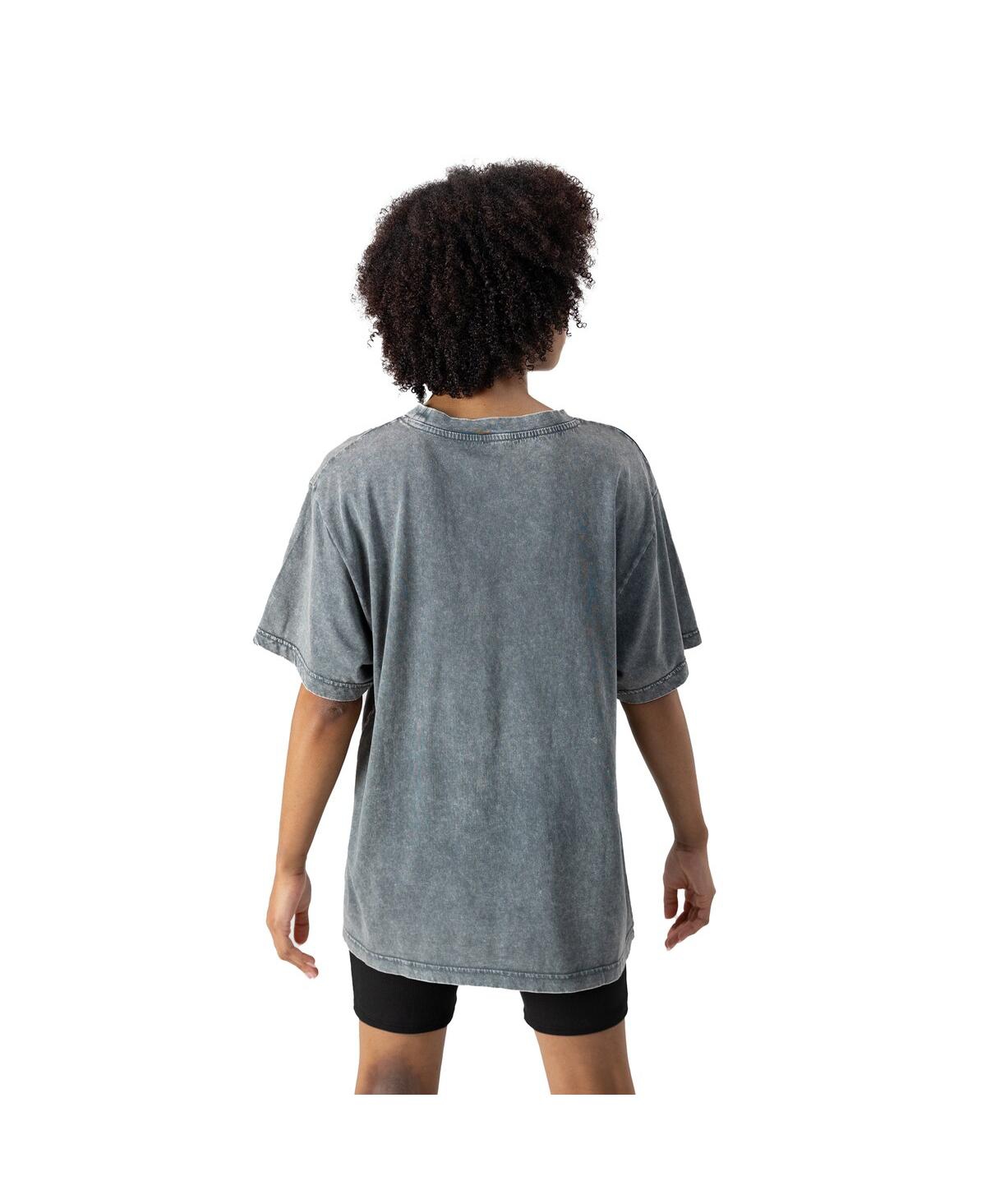 Gameday Couture Women's Gray Penn State Nittany Lions Snow Washed Relaxed Fit Classic T-shirt In Gray