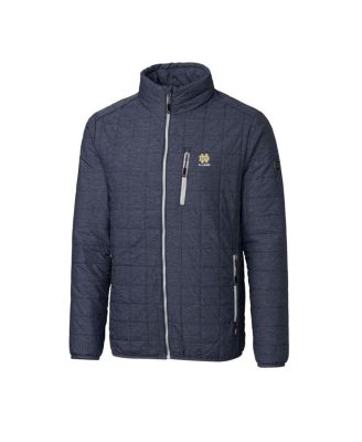 Men's Anthracite Notre Dame Fighting Irish Alumni Logo Rainier PrimaLoft Eco Insulated Full-Zip Puffer Vest