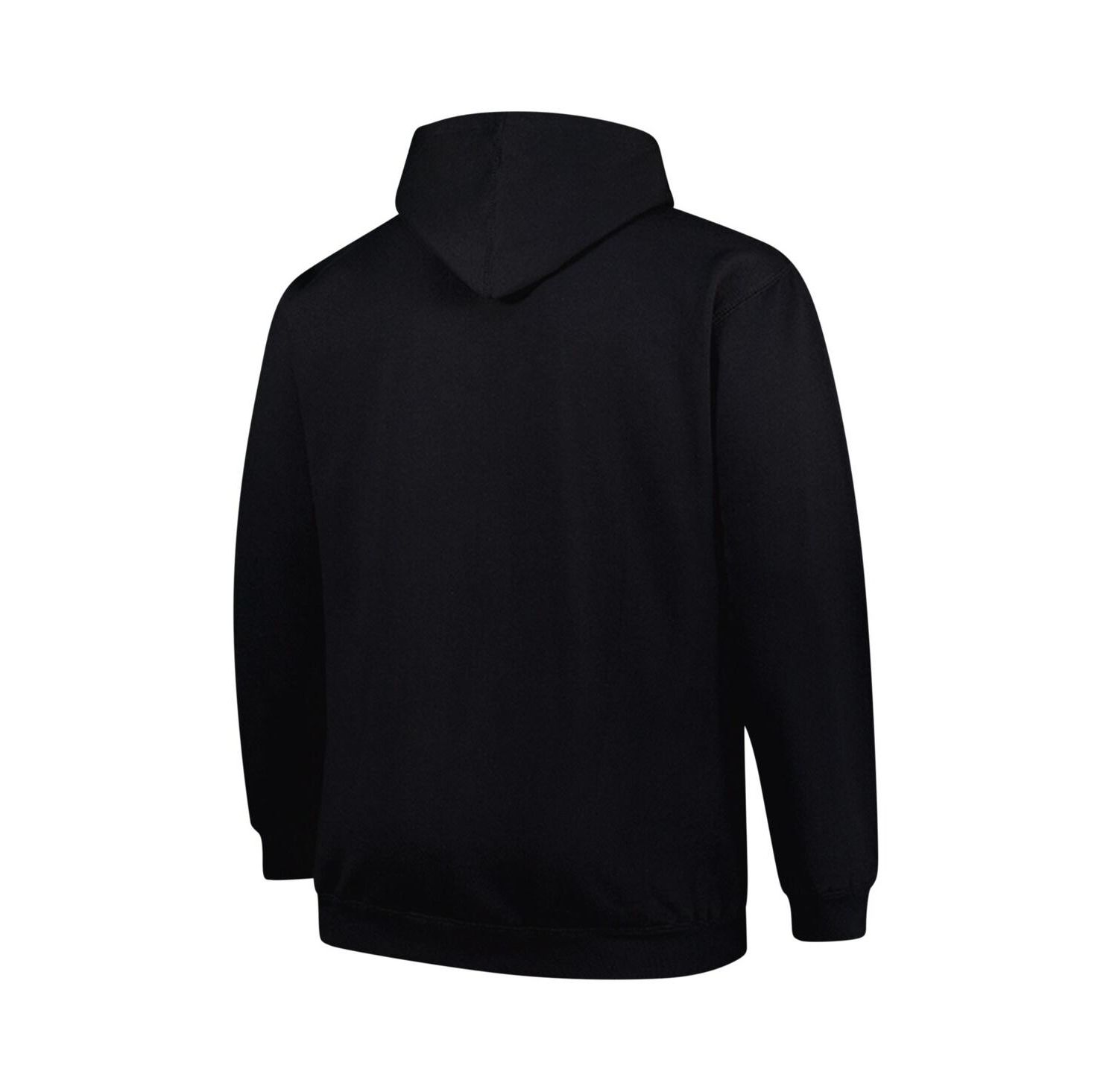Men's Black Denver Broncos Big & Tall Pop Pullover Hoodie