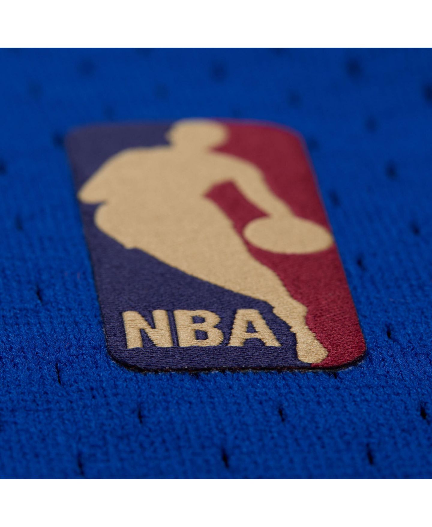 Мужской топ Mitchell & Ness Jamal Crawford Blue New York Knicks 2005/06 Hardwood Classics Swingman Jersey — фото 5