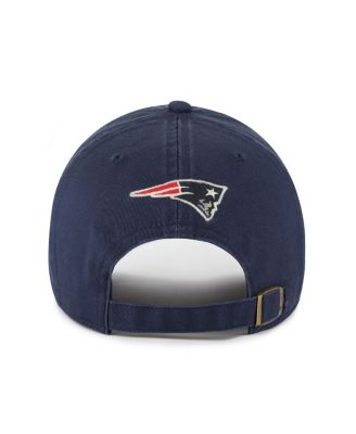 Women's Navy New England Patriots Zoey Clean Up Adjustable Hat