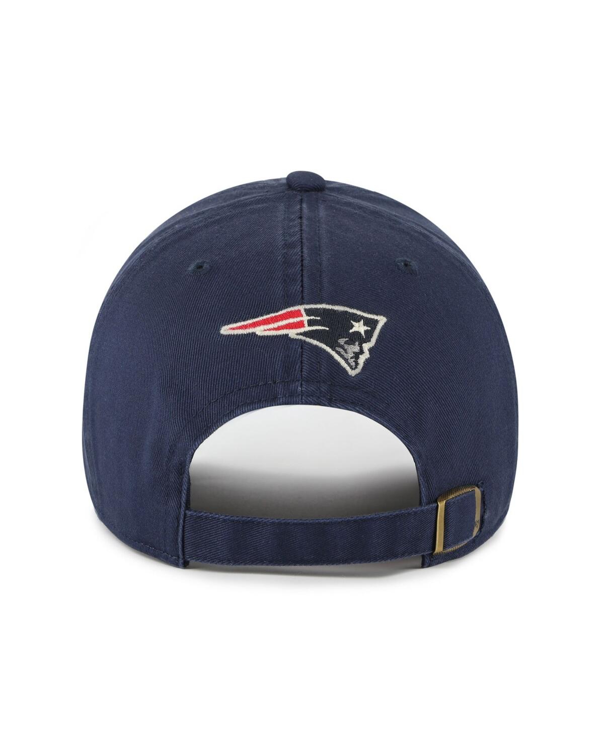 47 Brand Women's Navy New England Patriots Zoey Clean Up Adjustable Hat In Blue