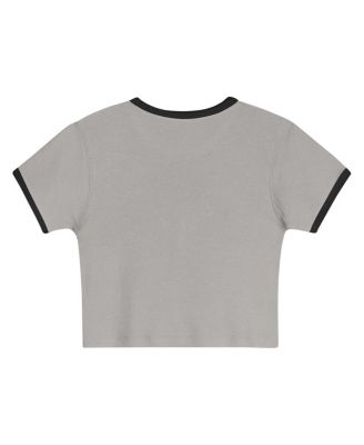 Toddler 2-Piece Gray Las Vegas Aces Double Run T-Shirt and Shorts Set