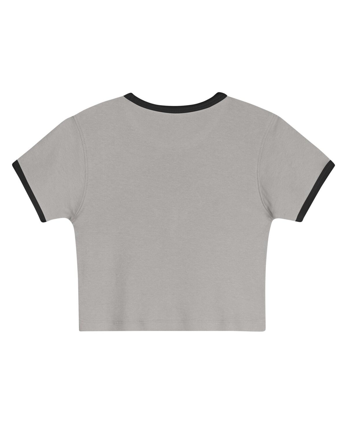 Outerstuff Toddler 2-piece Gray Las Vegas Aces Double Run T-shirt And Shorts Set In Gray