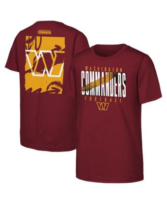 Outerstuff - Big Boys and Girls Burgundy Washington Commanders Posterize T-Shirt