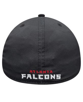 Men's Black Atlanta Falcons Tonal Camo 39THIRTY Stretch Fit Hat