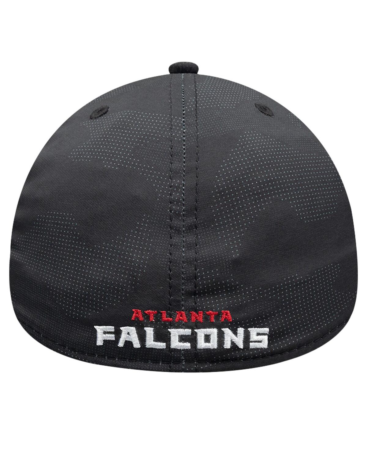 New Era Men's Black Atlanta Falcons Tonal Camo 39THIRTY Stretch Fit Hat