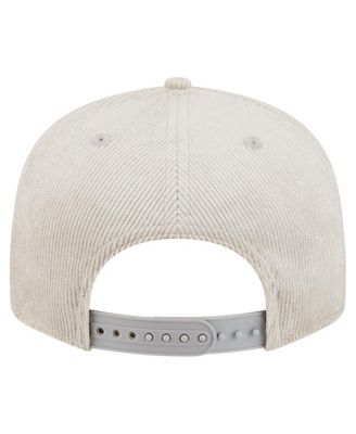 Men's Gray Philadelphia Eagles Cord Rope Corduroy 9FIFTY Snapback Hat