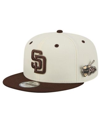 New Era - Men's Cream San Diego Padres Mascot Pin 9FIFTY Snapback Hat