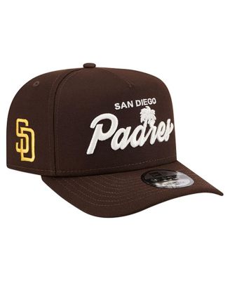 New Era - Men's Brown San Diego Padres Local Play A-Frame 9FIFTY Snapback Hat
