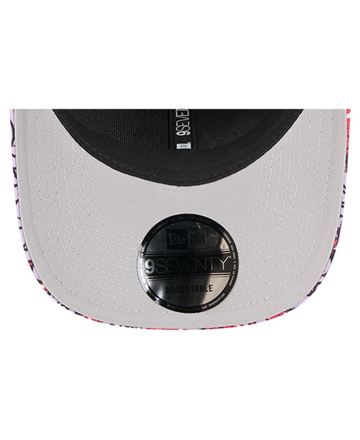 New Era Men's Black Detroit Red Wings Mascot Visor 9SEVENTY Adjustable Hat