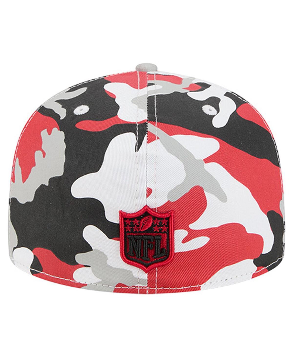 New Era Men's Red/Black Atlanta Falcons 59FIFTY Fitted Hat