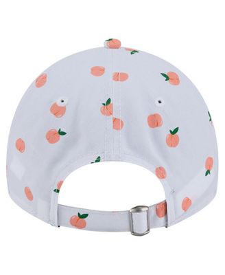 Women's White Detroit Lions Fruit Pattern 9TWENTY Adjustable Hat