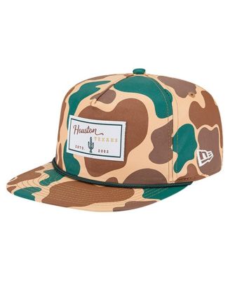 New Era - Men's Camo Houston Texans Duck Rope 19TWENTY Adjustable Hat