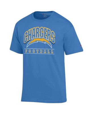 Men's Powder Blue Los Angeles Chargers Football T-Shirt