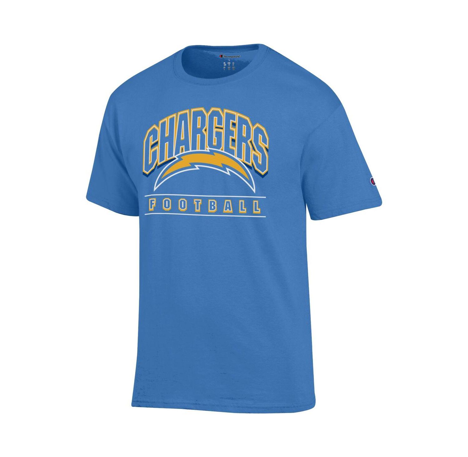 Men's Powder Blue Los Angeles Chargers Football T-Shirt