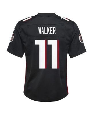 Big Boys and Girls Jalon Walker Black Atlanta Falcons Team Game Jersey