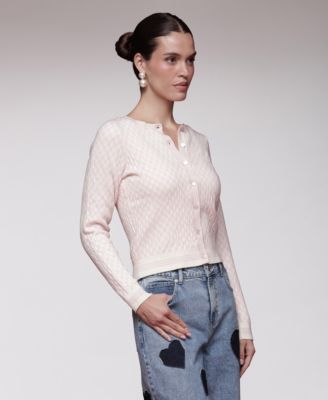 Women's Long-Sleeve Cardigan Sweater