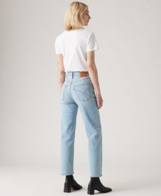 Women's Ribcage Ultra High Rise Straight Ankle Jeans