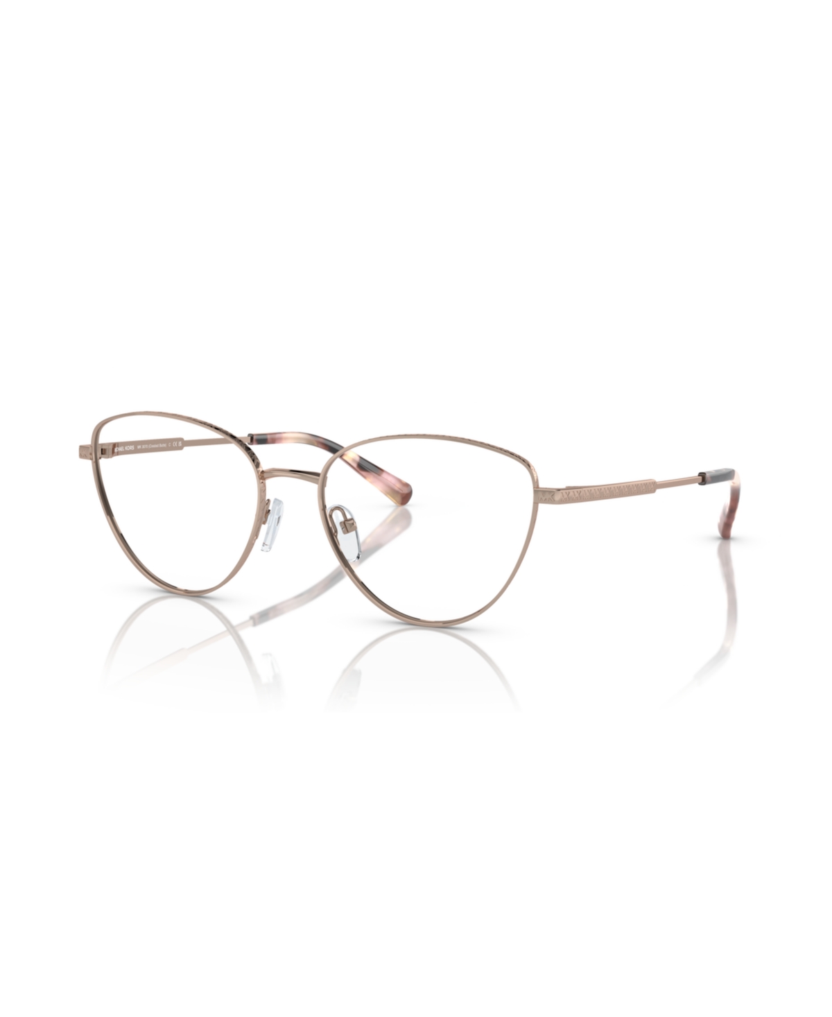 Michael Kors Women's Cat Eye Crested Butte Eyeglasses, Mk3070 In Gold