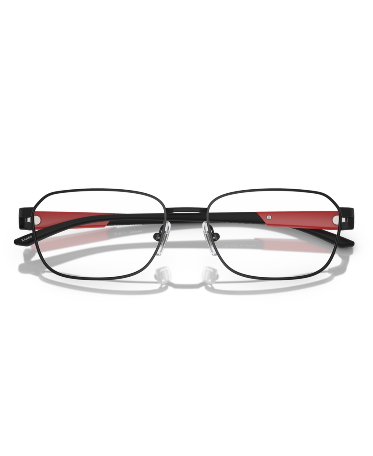 Arnette Men's Square Kijimi Eyeglasses, An6137 In Black